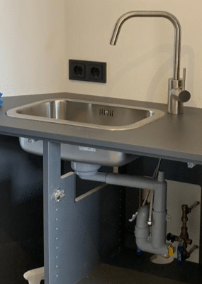 Leidingwerk bijkeuken Janske