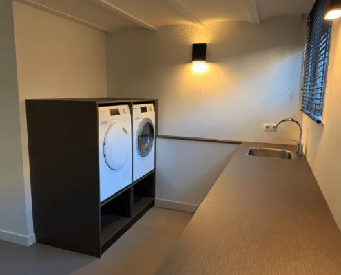 Praktische wasruimte op maat