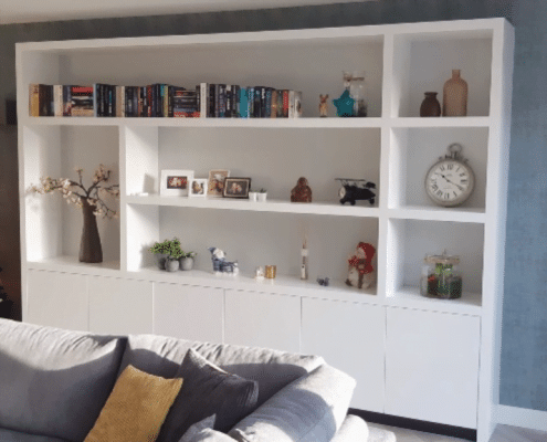 Maatwerk kast wit