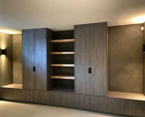 Vijf meter brede kastenwand