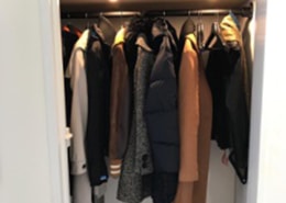 Ingebouwde maatwerk kast onder de trap