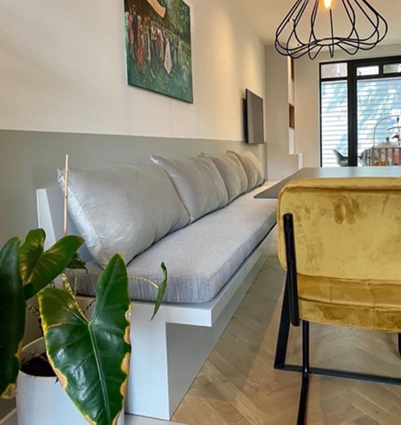 wandbank zoals jij die wilt hebben bij Meubel en Maatwerk