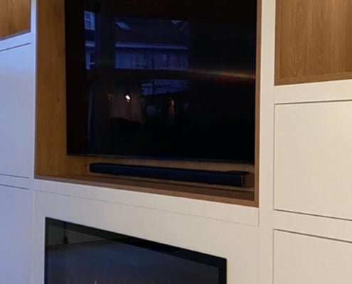 eindresultaat zijaanzicht wandkast lia de meern