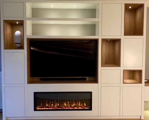 eindresultaat vooraanzicht wandkast lia de meern